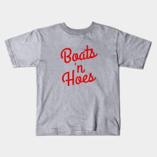 Boats 'N Hoes Kids T-Shirt